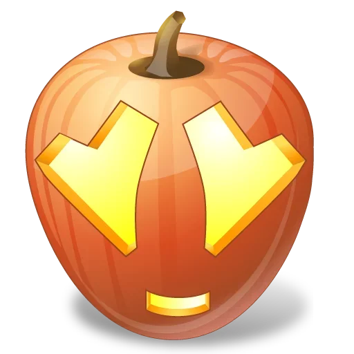 Sticker from the "Halloween pumpkin" sticker pack