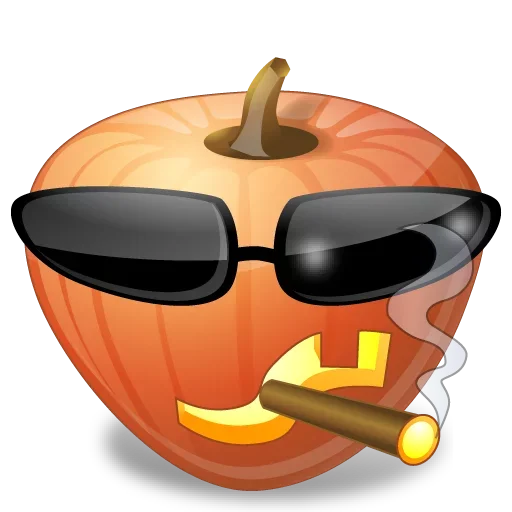 Sticker from the "Halloween pumpkin" sticker pack