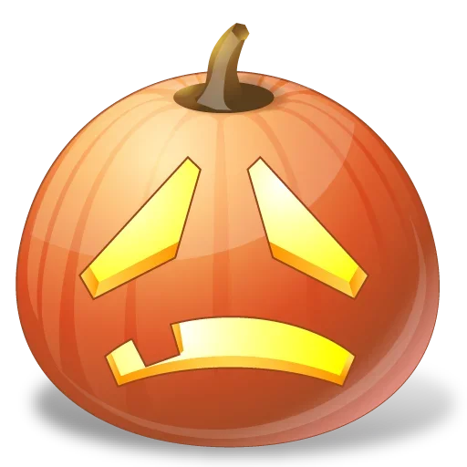 Sticker from the "Halloween pumpkin" sticker pack