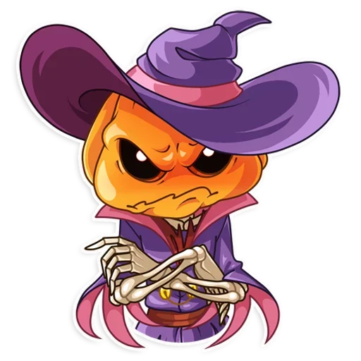 Sticker from the "Pumpkin Head" sticker pack