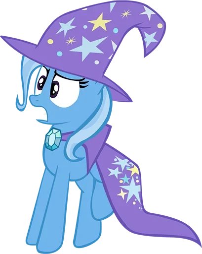 Sticker Blue Pony