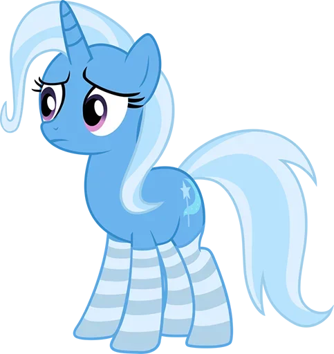 Sticker Blue Pony