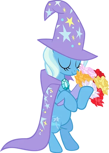 Sticker from the "Blue Pony" sticker pack