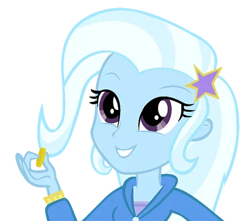 Sticker Blue Pony