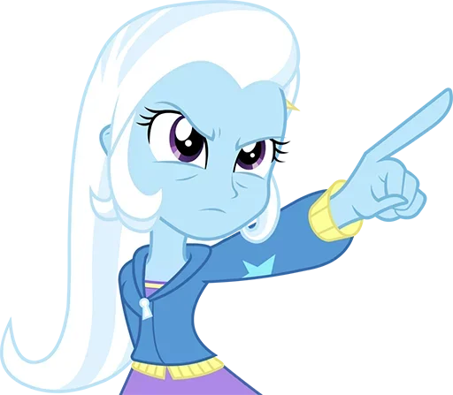 Sticker Blue Pony