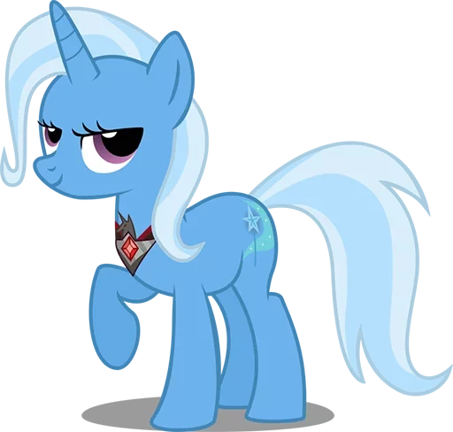 Sticker Blue Pony