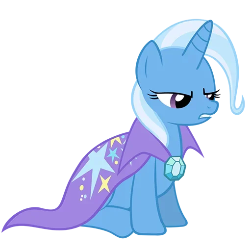 Sticker Blue Pony