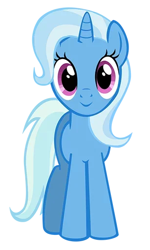 Sticker Blue Pony