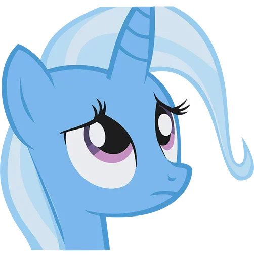 Sticker Blue Pony