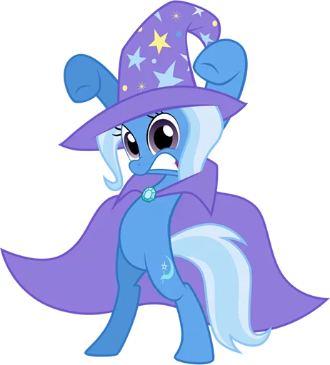 Sticker Blue Pony