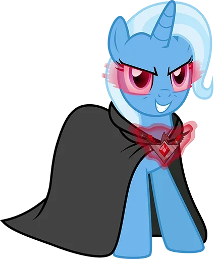 Sticker Blue Pony