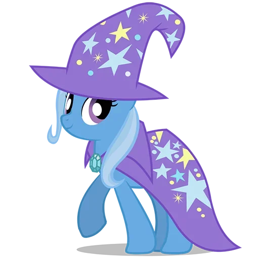 Sticker Blue Pony