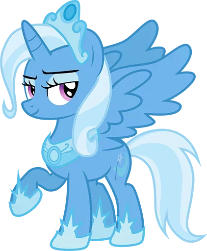 Sticker Blue Pony