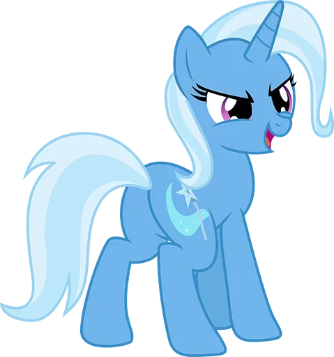 Sticker Blue Pony