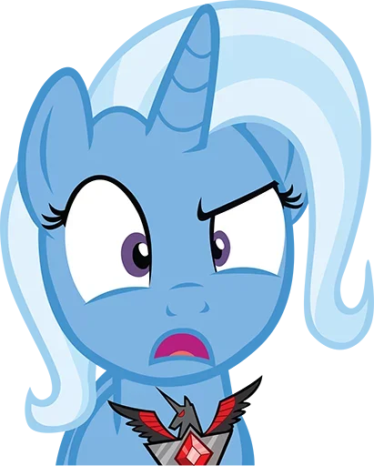 Sticker Blue Pony