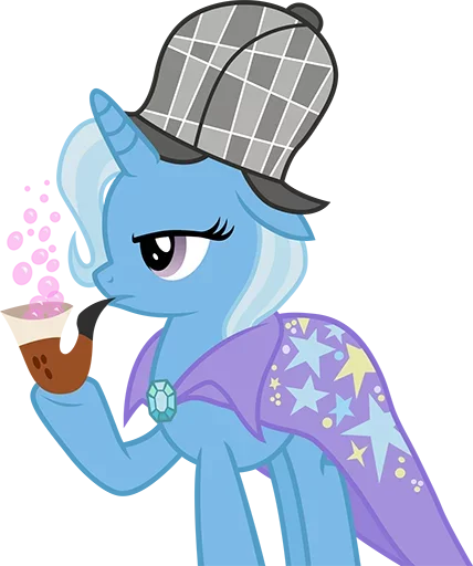 Sticker Blue Pony