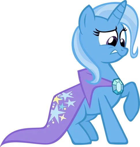 Sticker Blue Pony