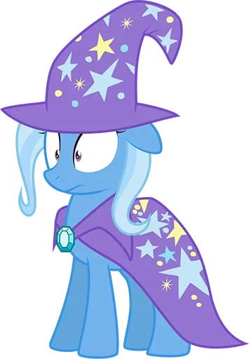 Sticker Blue Pony