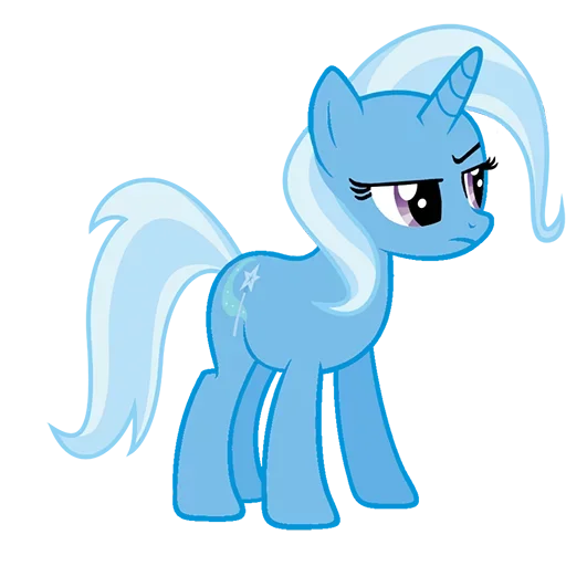 Sticker Blue Pony