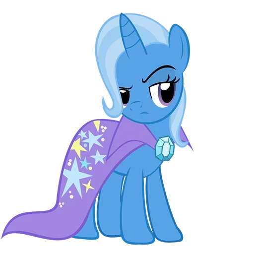 Sticker Blue Pony