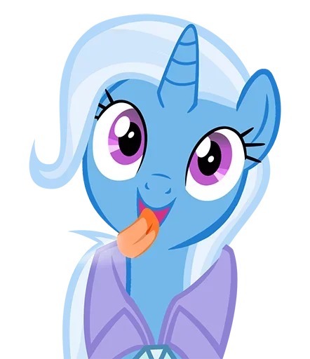 Sticker Blue Pony