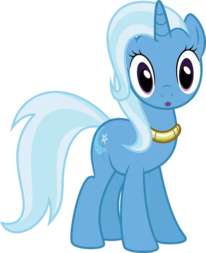 Sticker Blue Pony