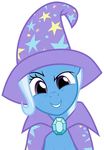 Sticker Blue Pony