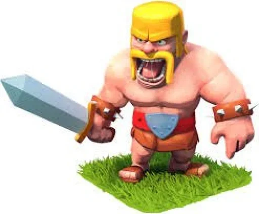 Sticker from the "Clash of Clans" sticker pack