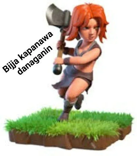 Sticker from the "Clash of Clans" sticker pack