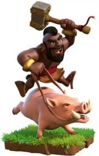 Sticker from the "Clash of Clans" sticker pack