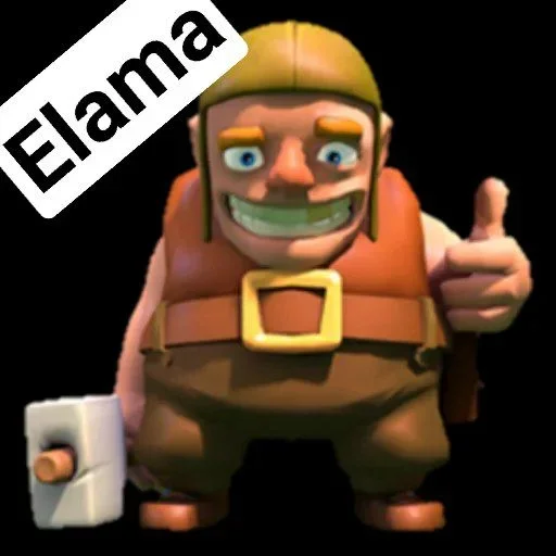 Sticker from the "Clash of Clans" sticker pack