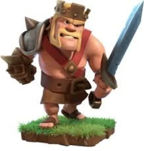 Sticker from the "Clash of Clans" sticker pack