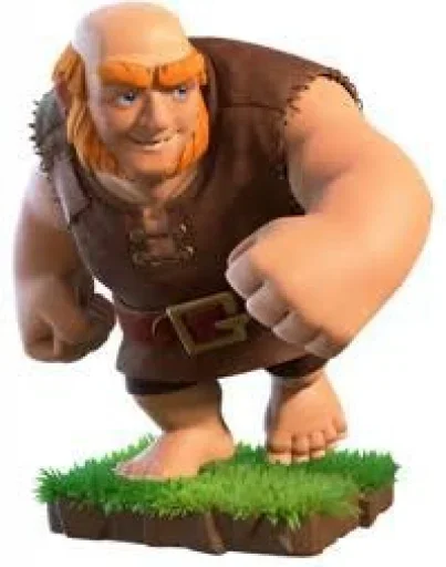 Sticker from the "Clash of Clans" sticker pack