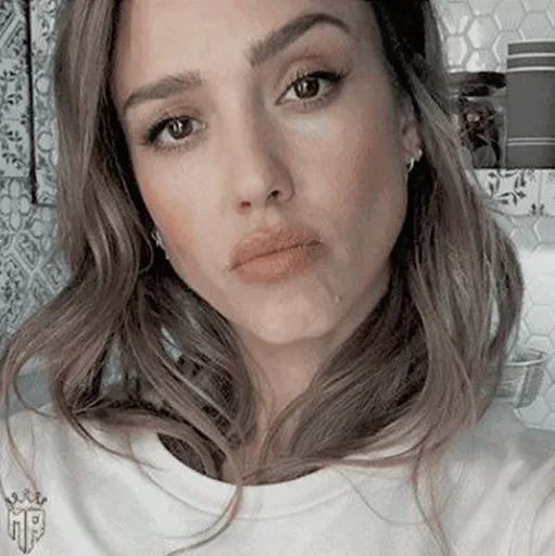 Sticker from the "Jessica Alba" sticker pack