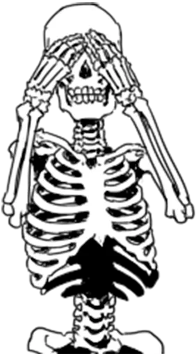 Sticker from the "Skeleton" sticker pack