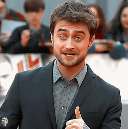 Стикер из набора "Daniel Radkliff"