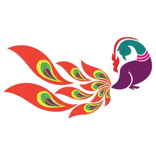 Sticker from the "Rangoli (alpona)" sticker pack