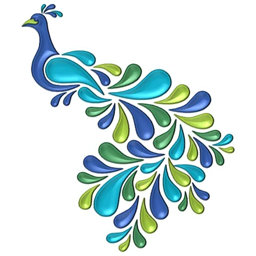 Sticker from the "Rangoli (alpona)" sticker pack