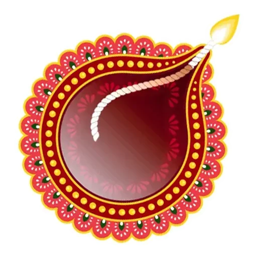 Sticker from the "Rangoli (alpona)" sticker pack