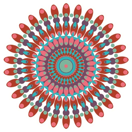 Sticker Rangoli (alpona)