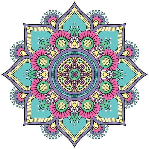 Sticker from the "Rangoli (alpona)" sticker pack