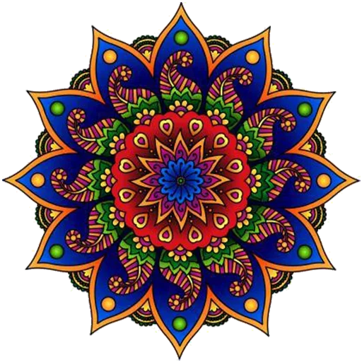 Sticker Rangoli (alpona)