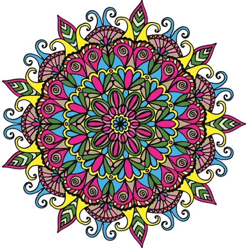 Sticker Rangoli (alpona)