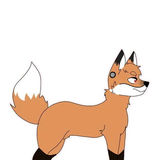 Sticker from the "Fox Stickers" sticker pack