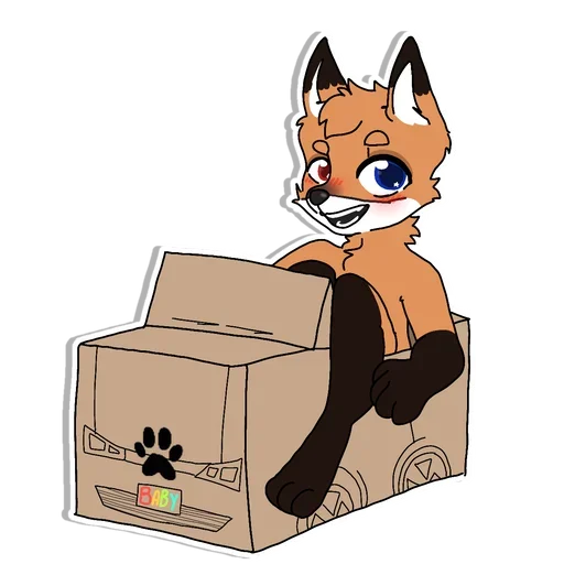 Sticker from the "Fox Stickers" sticker pack