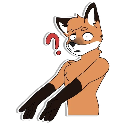 Sticker from the "Fox Stickers" sticker pack