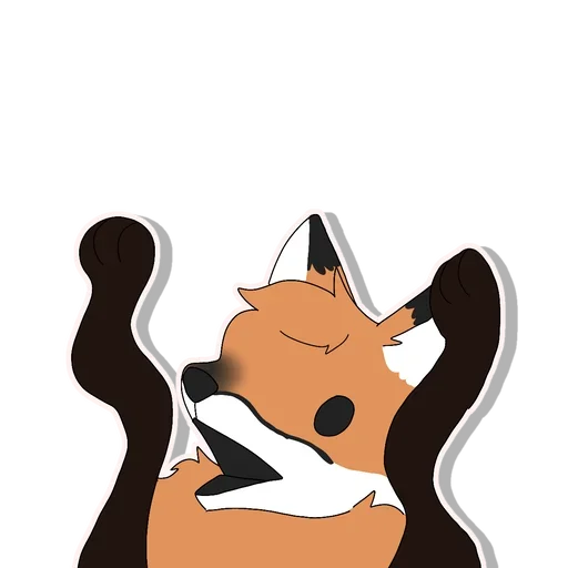 Sticker from the "Fox Stickers" sticker pack