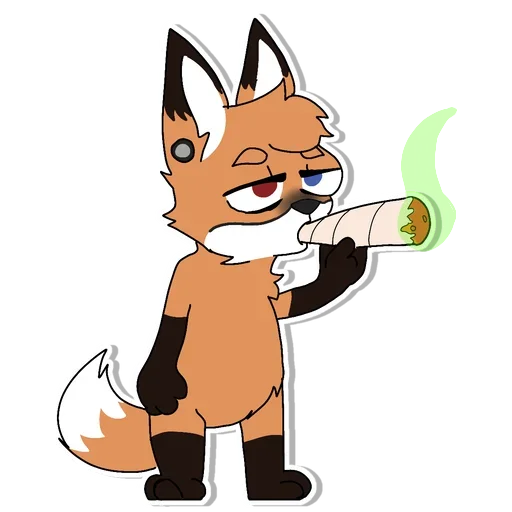 Sticker from the "Fox Stickers" sticker pack