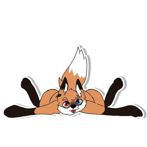 Sticker from the "Fox Stickers" sticker pack