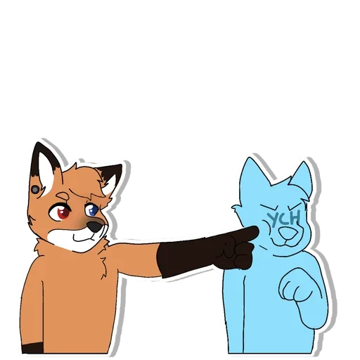 Sticker from the "Fox Stickers" sticker pack